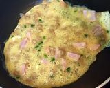 シャウエッセンでふわとろ納豆オムレツ作り方3写真