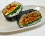 チリコンカン風おにぎらず作り方6写真