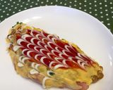 シャウエッセンでふわとろ納豆オムレツ作り方6写真