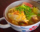 ベーコンとたっぷり野菜のコンソメスープ作り方6写真