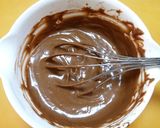 おやつに♪HM濃チョコ『塩』焼きドーナツ作り方2写真