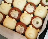 ちぎりパン(ペンギンver.)作り方8写真