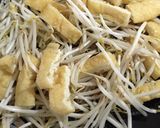 モヤシ・油あげ・納豆の辛子醤油炒め作り方2写真