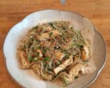 モヤシ・油あげ・納豆の辛子醤油炒め作り方6写真