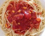 トマトの冷製パスタツナコーン入り作り方5写真