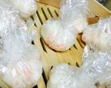 新玉ねぎのもちもち蒸し2☆蟹カマ入り作り方3写真