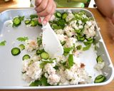 しらすを添えて 梅ごはん作り方8写真