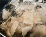 ミモザドレッシングの豚しゃぶサラダ作り方1写真