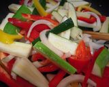 牛肉と夏野菜のオイスター炒め作り方6写真