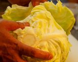 キャベツと佃煮・茸ミックスの酢の物作り方2写真