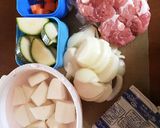 長芋とズッキーニ☆カレー作り方1写真