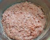 肉汁溢れる*ハンバーグ作り方1写真