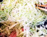 朝ごはんに☆たっぷりキャベツと玉子♪作り方2写真