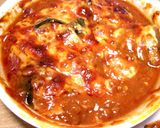 簡単 鯖缶と夏野菜のミートソースグラタン作り方4写真
