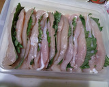 ささみのシソ挟み揚げ♡焼肉タレ風味！作り方5写真