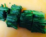 春菊と油揚げのごま油香るお浸し♡作り方2写真