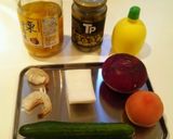 野菜マリネのお花畑そうめん作り方1写真