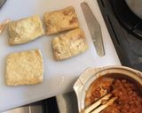 キムチ納豆チーズの油揚げ焼き作り方2写真