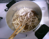 肉無し簡単 もやし 卵の ワンタンスープ作り方4写真