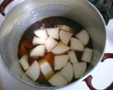 簡単 和食！ 牛肉と 大根 人参の煮物作り方3写真