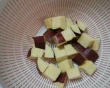 少量でも出来る☆レンジで大学芋風作り方2写真