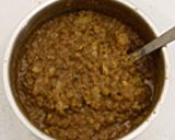 ペンネ レンズ豆のカレーソース作り方4写真