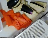 鶏肉となすのガーリックオニオンソースがけ作り方1写真