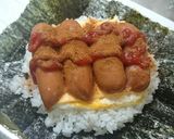 大人のおにぎらず、カレーヴルスト。作り方1写真