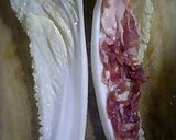 白菜と豚肉のぎゅうぎゅう蒸し作り方1写真