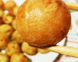 海外組必見！ケーキポップ器で作るたこ焼き作り方12写真