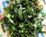 大葉美味しい☆さっぱり大葉の鶏そぼろ作り方1写真
