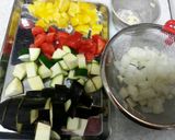 豚ロース肉のトマト煮込み～パスタ添え作り方1写真