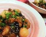 ご飯が進む【鶏肉とうずらのゴマ照焼き】作り方9写真