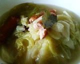 ♪キャベツ丸ごと!春スープ♪作り方4写真