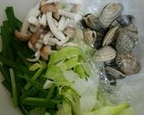 あさりのスープパスタ作り方1写真
