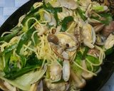 あさりのスープパスタ作り方5写真