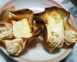 餃子の皮で薔薇の花♪作り方10写真