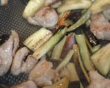 ☆夏野菜の味噌ぽん酢炒め☆作り方6写真