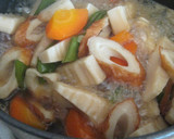 簡単☆角麩と竹輪のほっこり煮物❀作り方3写真