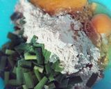 チキンラーメン 長いもお好み焼き風作り方3写真