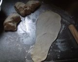 クリームチーズ入りナン作り方6写真