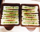 ちくわとえんどう豆のマヨチーズ焼き作り方2写真