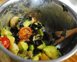 アボカド＆エビのぶっかけ冷やしらーめん作り方3写真