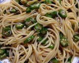 しらすとオクラの冷製パスタ作り方4写真