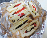 簡単☆弁当に♬厚揚げのトマ昆布チーズ焼き作り方3写真