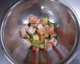10分完成！火いらず！サーモンアボカド丼作り方7写真