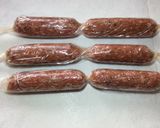皮なし手作りウインナー作り方3写真