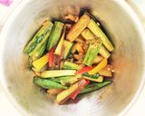 夏野菜のエスニック☆冷やしうどん作り方6写真