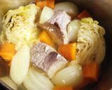 圧力鍋で簡単、豚もも肉のポトフ作り方3写真