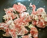豆苗＆豚肉でスタミナＵＰぶっかけラーメン作り方5写真